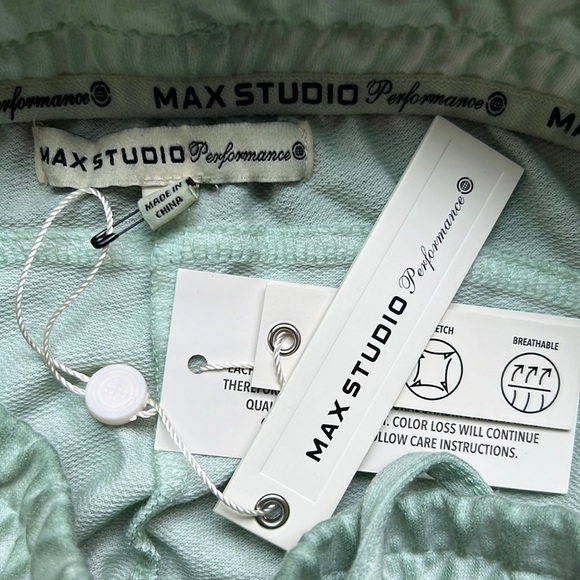 NWT Max Studio Performance Women’s Fiji Pull On Cuffed Drawstring Shorts Size XS - Picture 10 of 16